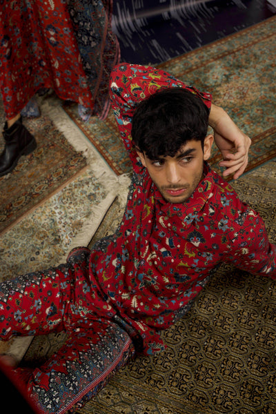 OUSHAK PRINTED SHIRT - dash and dot