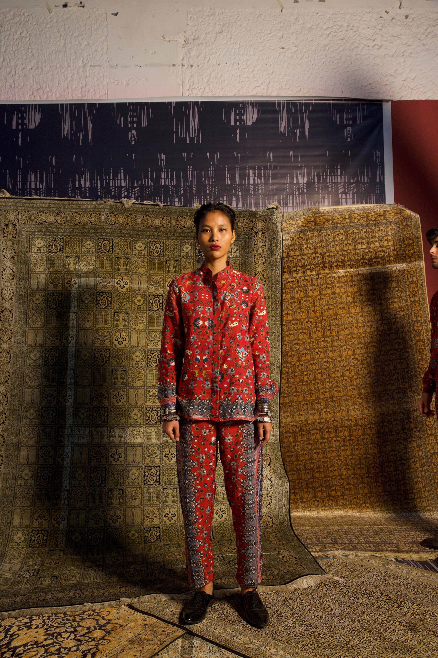 OUSHAK PRINTED PANT - dash and dot