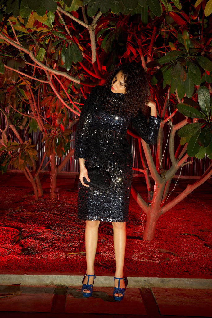 OMBRE SEQUIN MIDI - dash and dot dash and dot