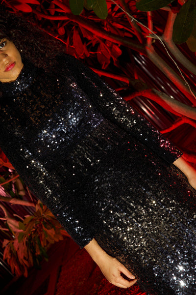 OMBRE SEQUIN MIDI - dash and dot