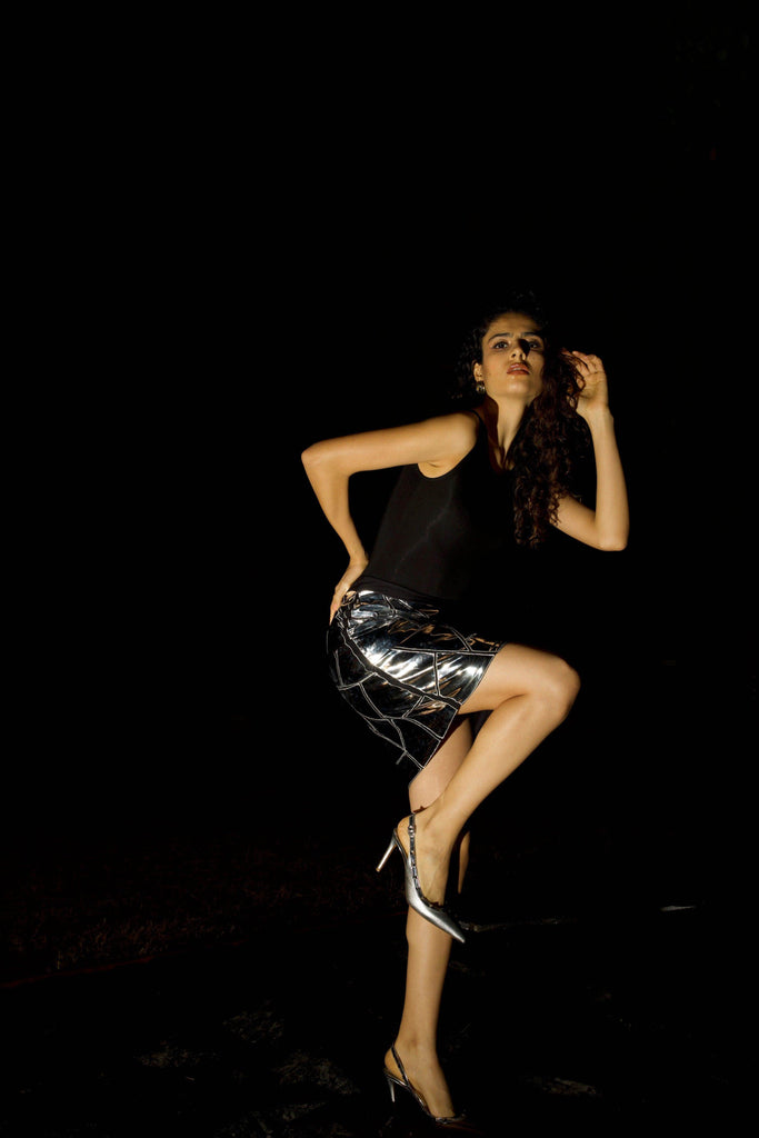 REFLECTOR SKIRT - dash and dot dash and dot