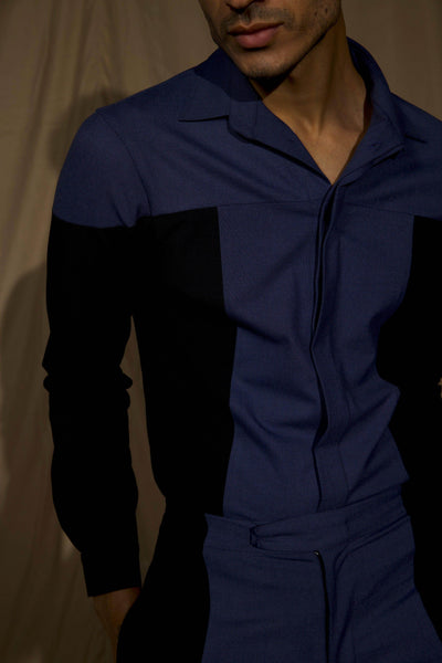 COLOUR BLOCK SHIRT - dash and dot