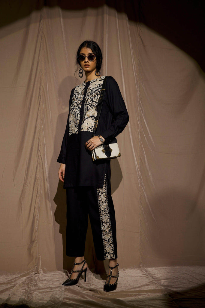 GARA STITCH TUXEDO PANT - dash and dot dash and dot