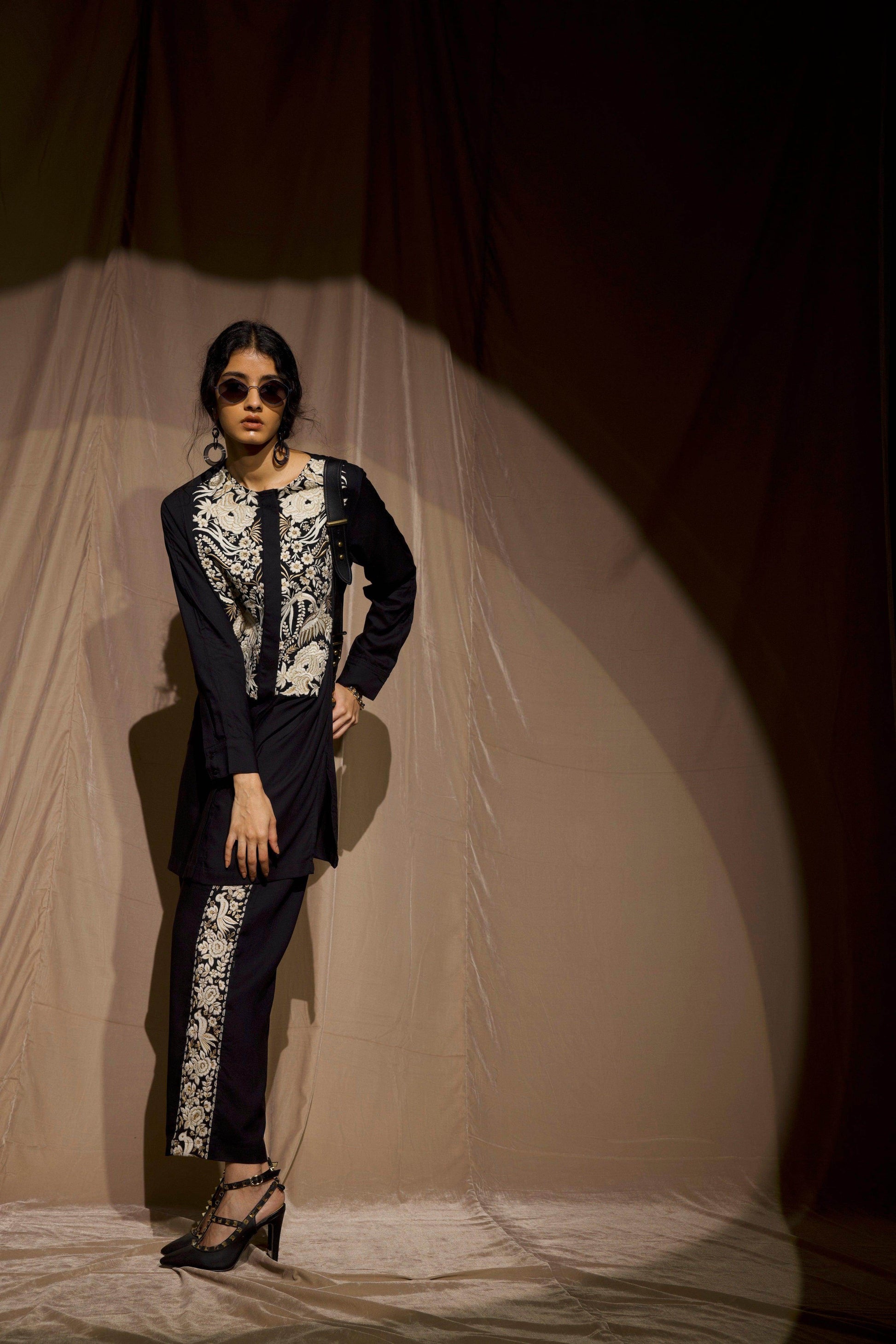 GARA STITCH TUXEDO PANT - dash and dot