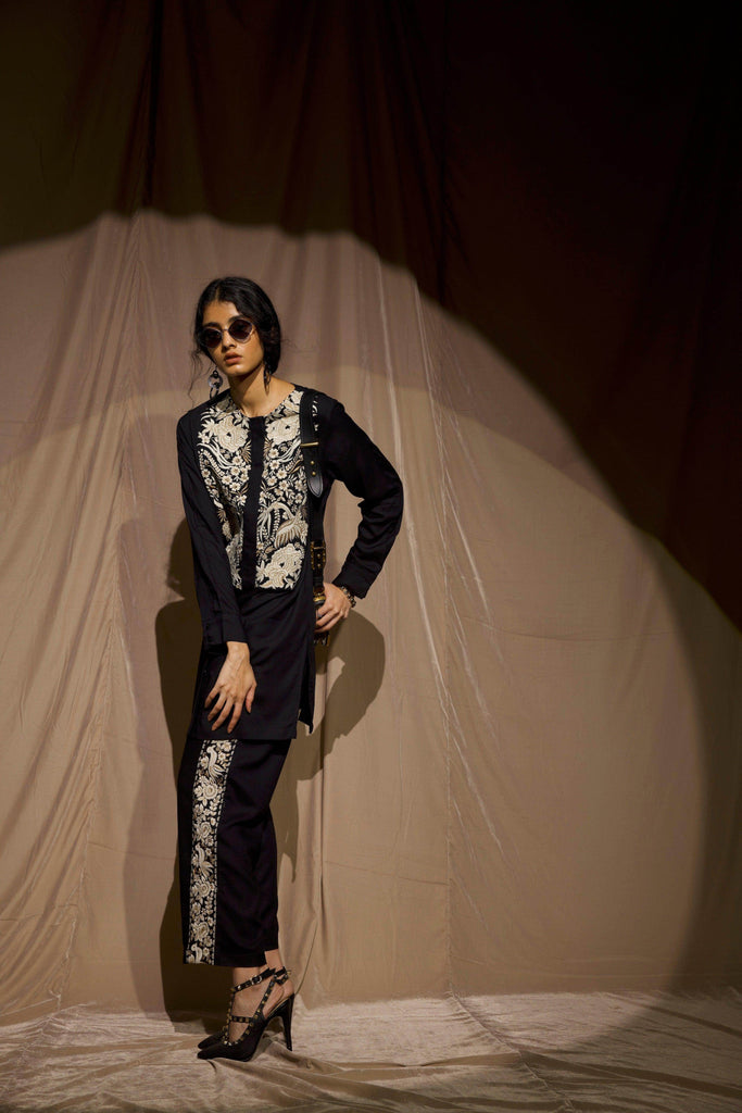 GARA STITCH TUXEDO PANT - dash and dot dash and dot