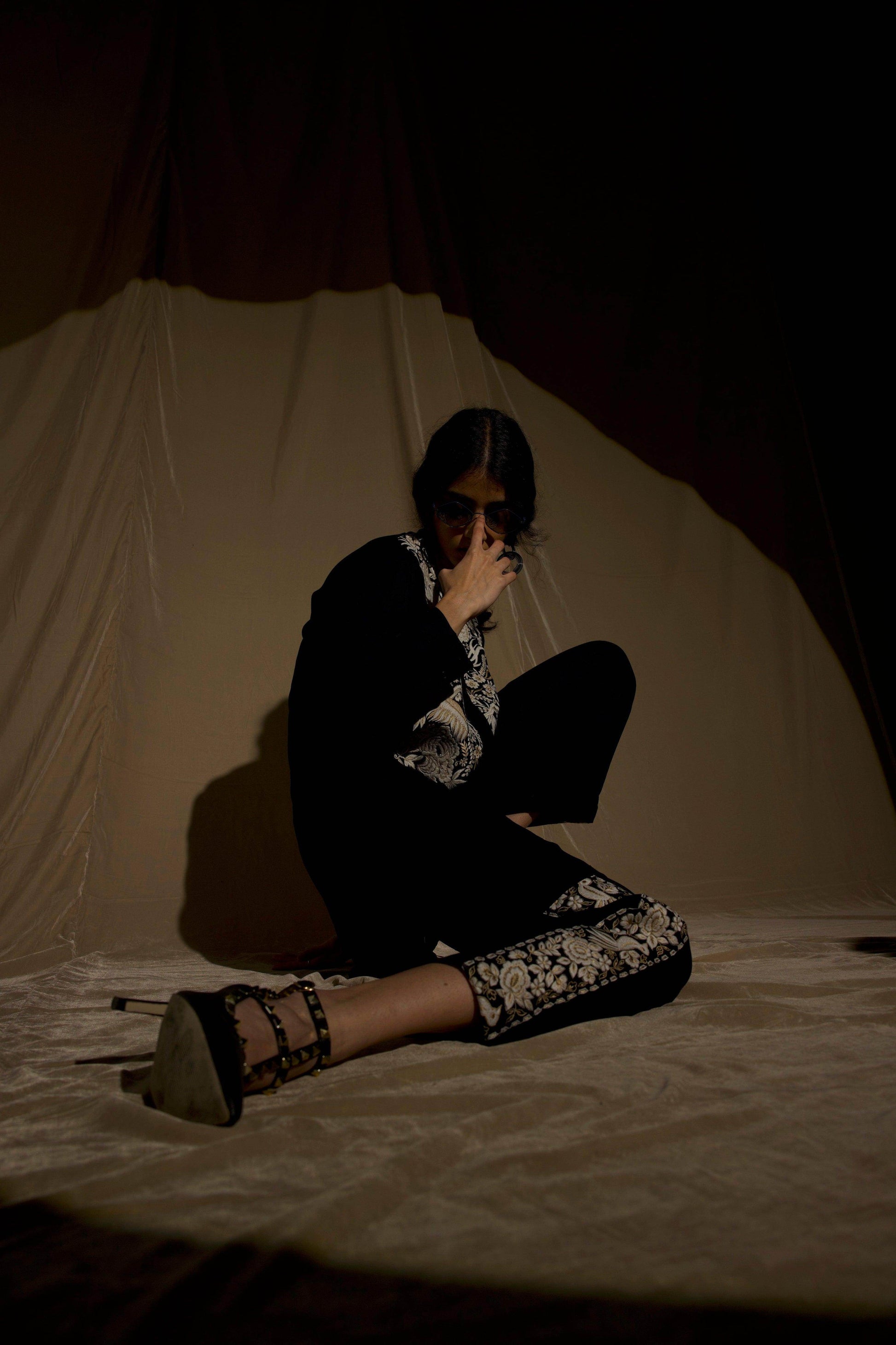 GARA STITCH TUXEDO PANT - dash and dot