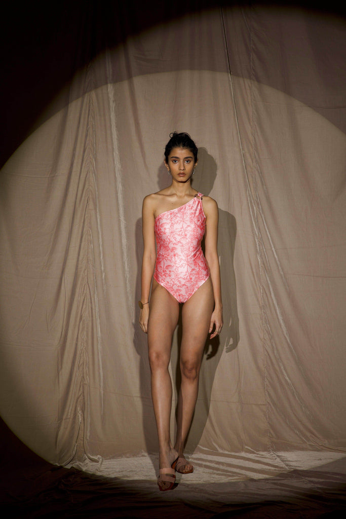 RING SHOULDER SWIMSUIT - dash and dot dash and dot