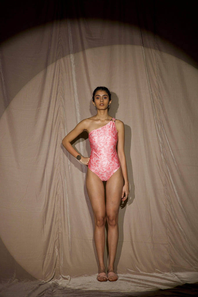 RING SHOULDER SWIMSUIT - dash and dot dash and dot