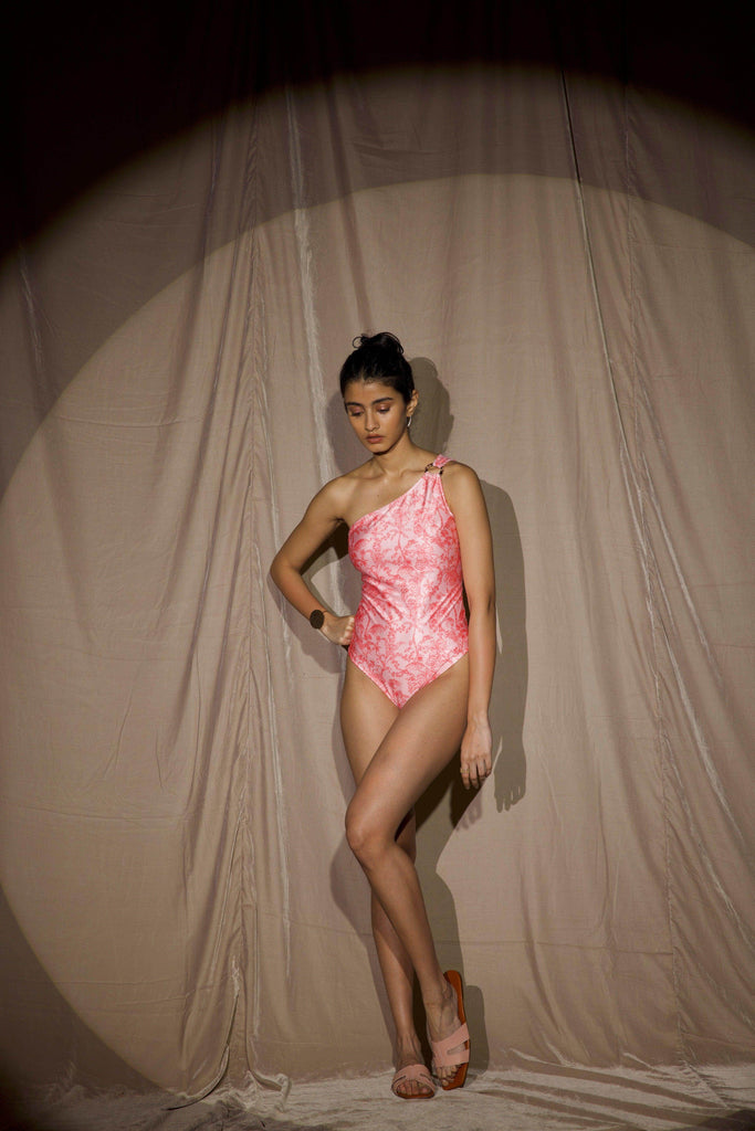 RING SHOULDER SWIMSUIT - dash and dot dash and dot