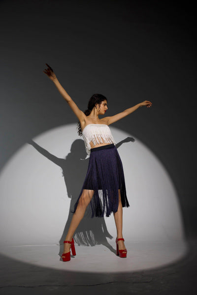 FRINGE BANDEAU - dash and dot