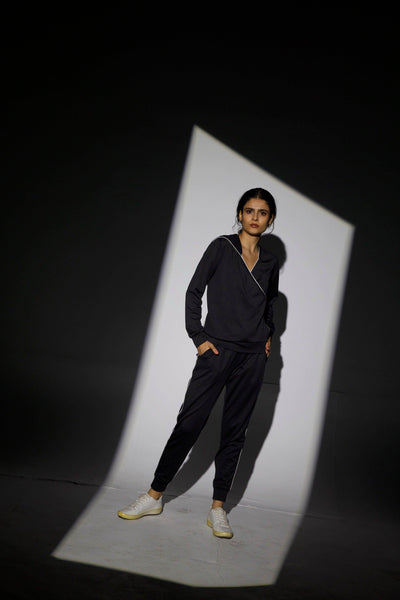 PIPED JOGGER PANT - dash and dot