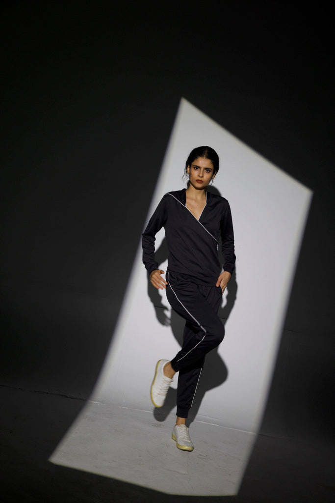 WRAP HOODIE - dash and dot dash and dot