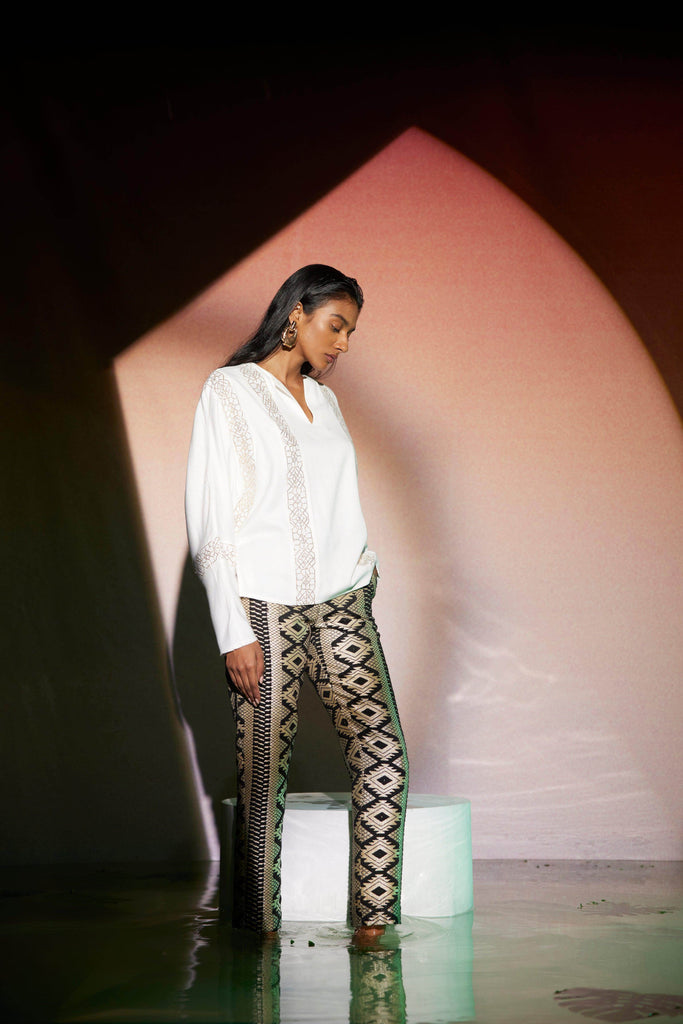 GOTA STRIPE TOP - dash and dot dash and dot