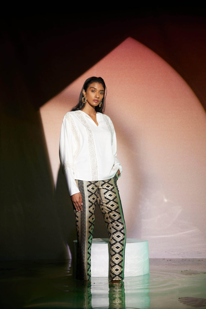 GOTA STRIPE TOP - dash and dot dash and dot