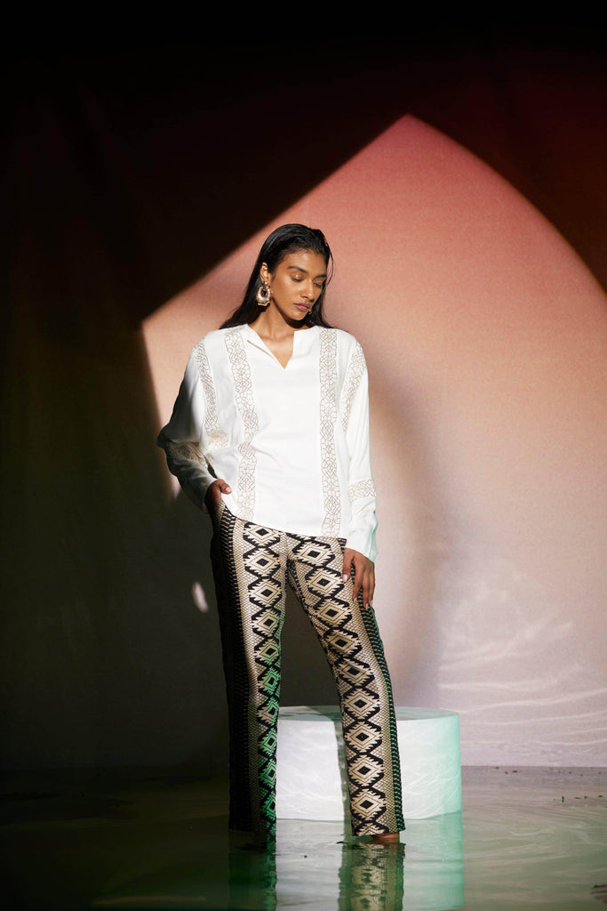 GOTA STRIPE TOP - dash and dot dash and dot