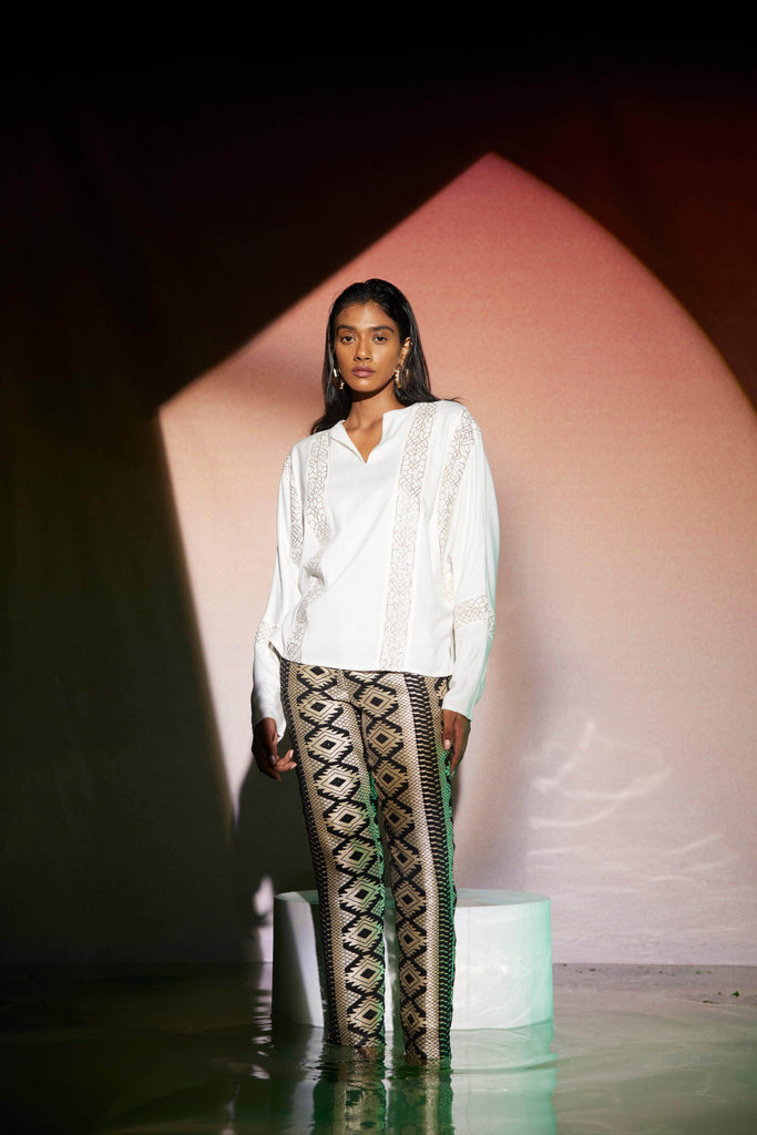 GOTA STRIPE TOP - dash and dot dash and dot