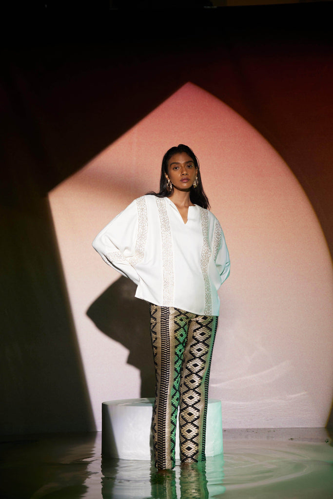 GOTA STRIPE TOP - dash and dot dash and dot