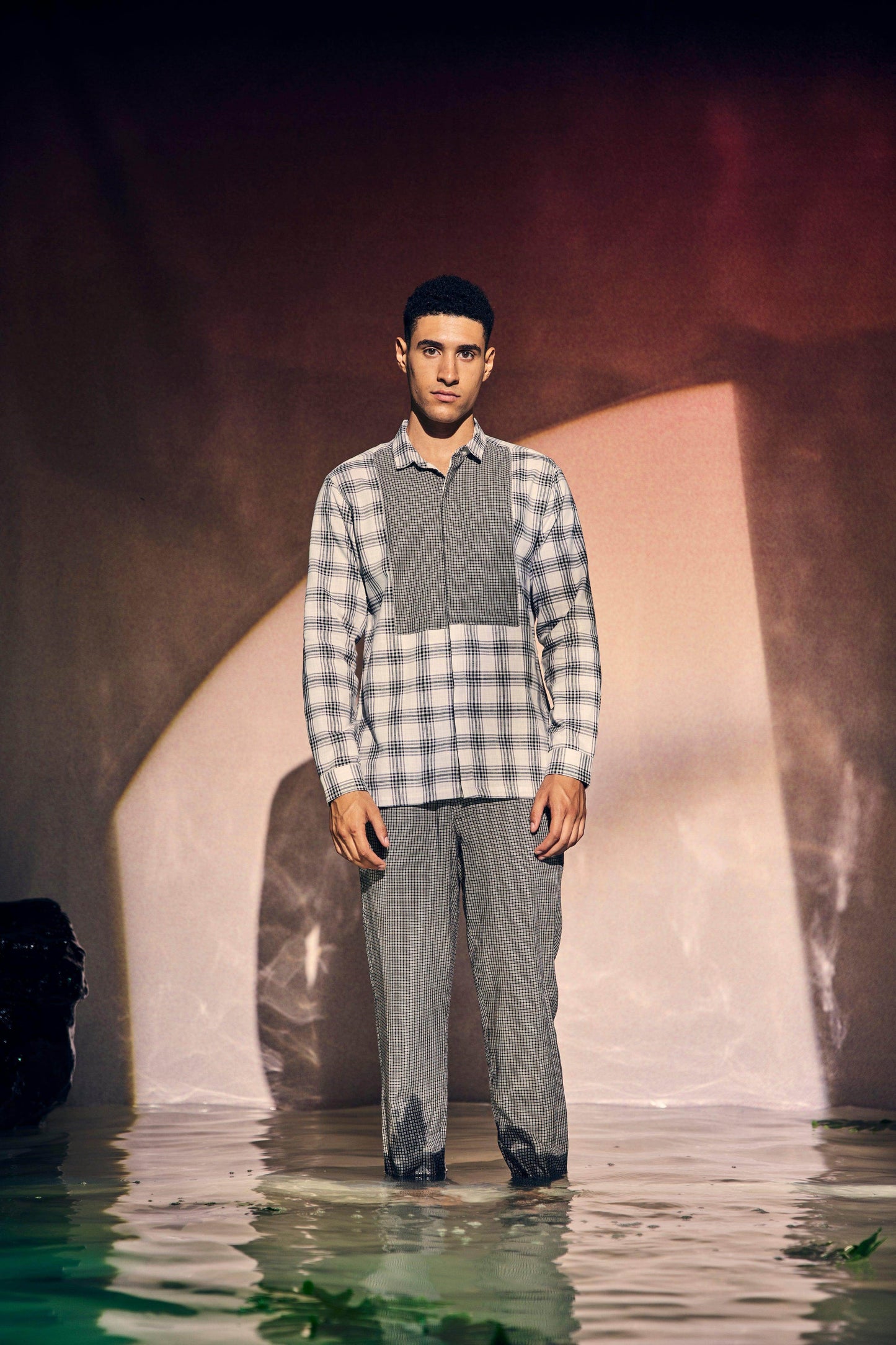 CHECKED PANTS - dash and dot