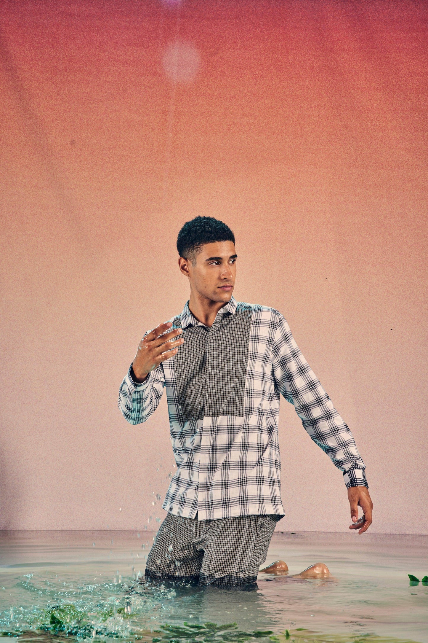 CHECKED PANTS - dash and dot