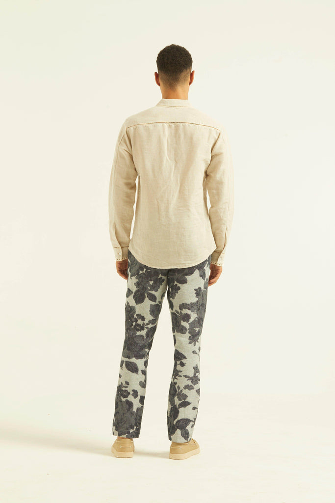 JACQUARD PANTS - dash and dot dash and dot