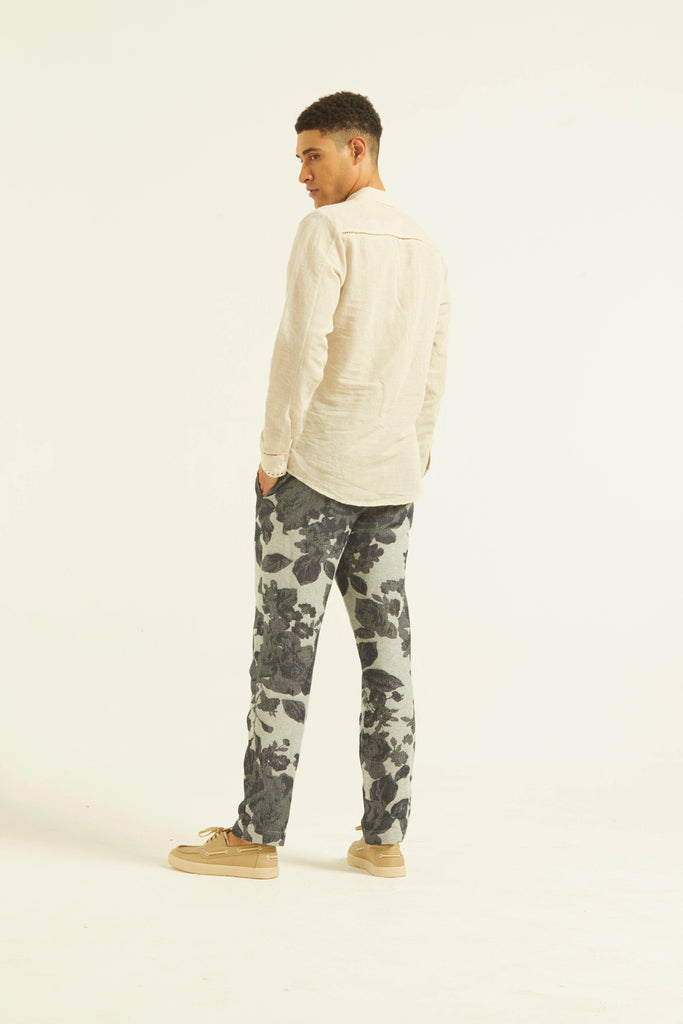 JACQUARD PANTS - dash and dot dash and dot