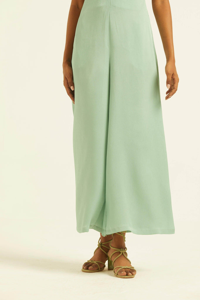 HALTER CUTOUT JUMPSUIT - dash and dot dash and dot