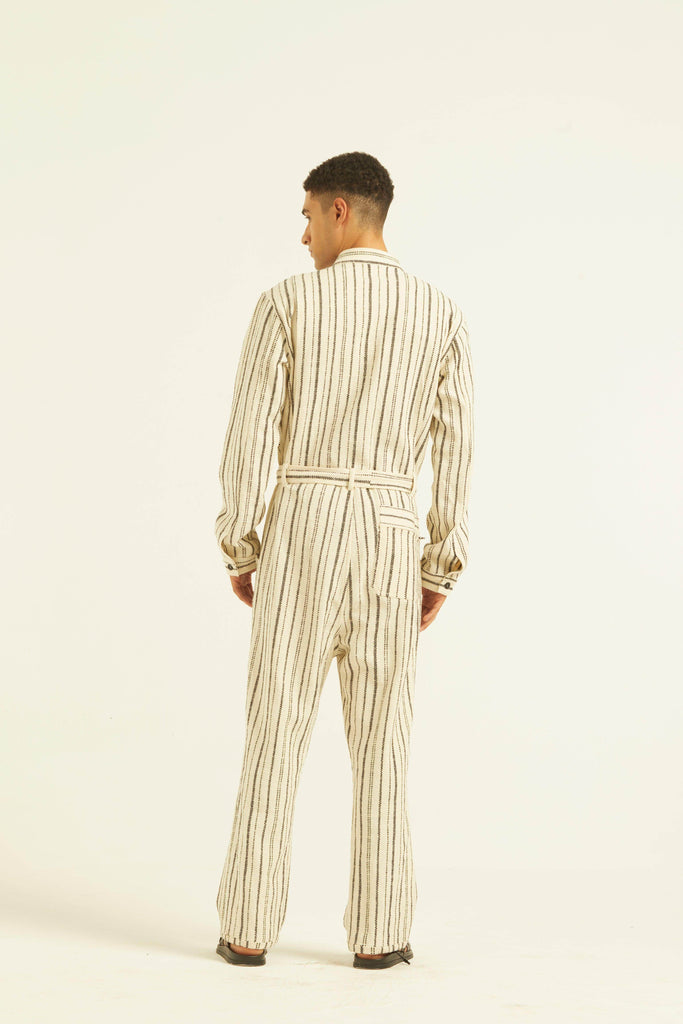 STRIPE JUMPSUIT - dash and dot dash and dot