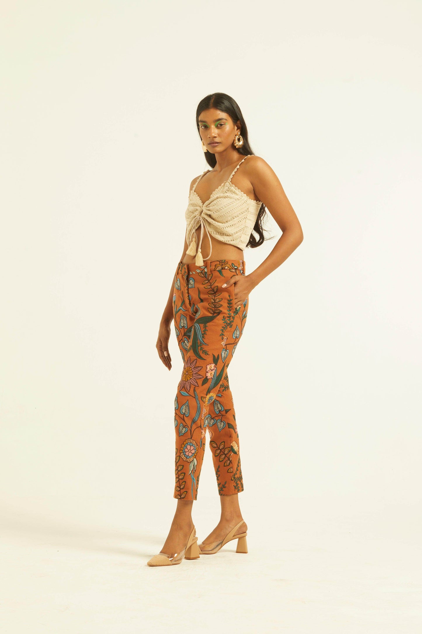 RUCHED LACE BRALETTE - dash and dot