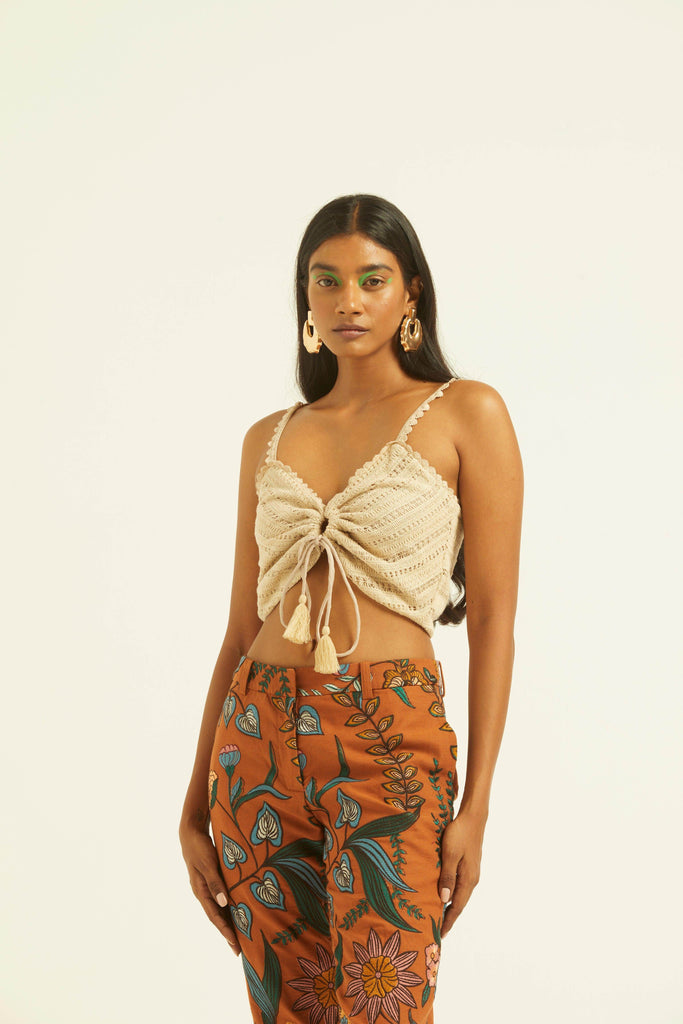 RUCHED LACE BRALETTE - dash and dot dash and dot