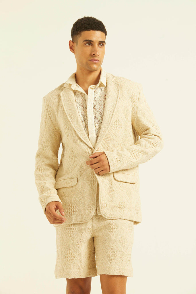 JACQUARD SUMMER JACKET - dash and dot dash and dot