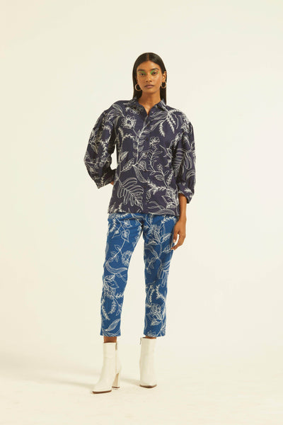 DORI EMBROIDERED SHIRT - dash and dot