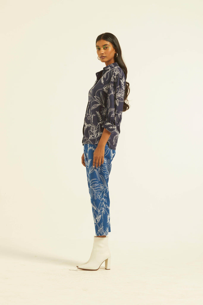 DORI EMBROIDERED PANT - dash and dot dash and dot