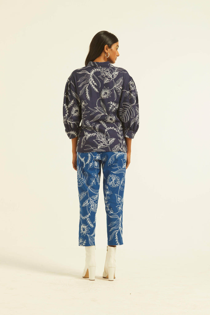 DORI EMBROIDERED SHIRT - dash and dot dash and dot