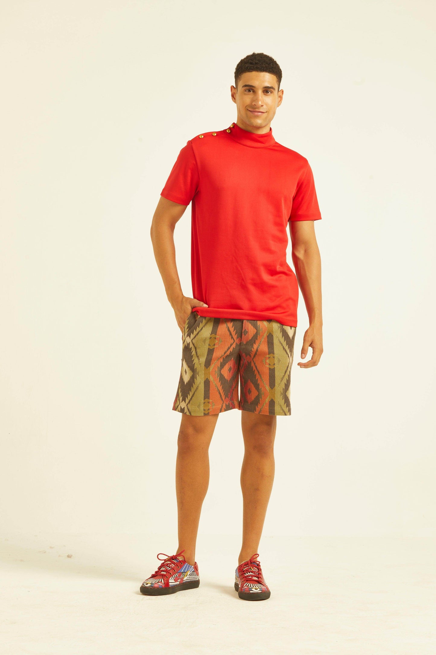 TRIBAL SHORTS - dash and dot