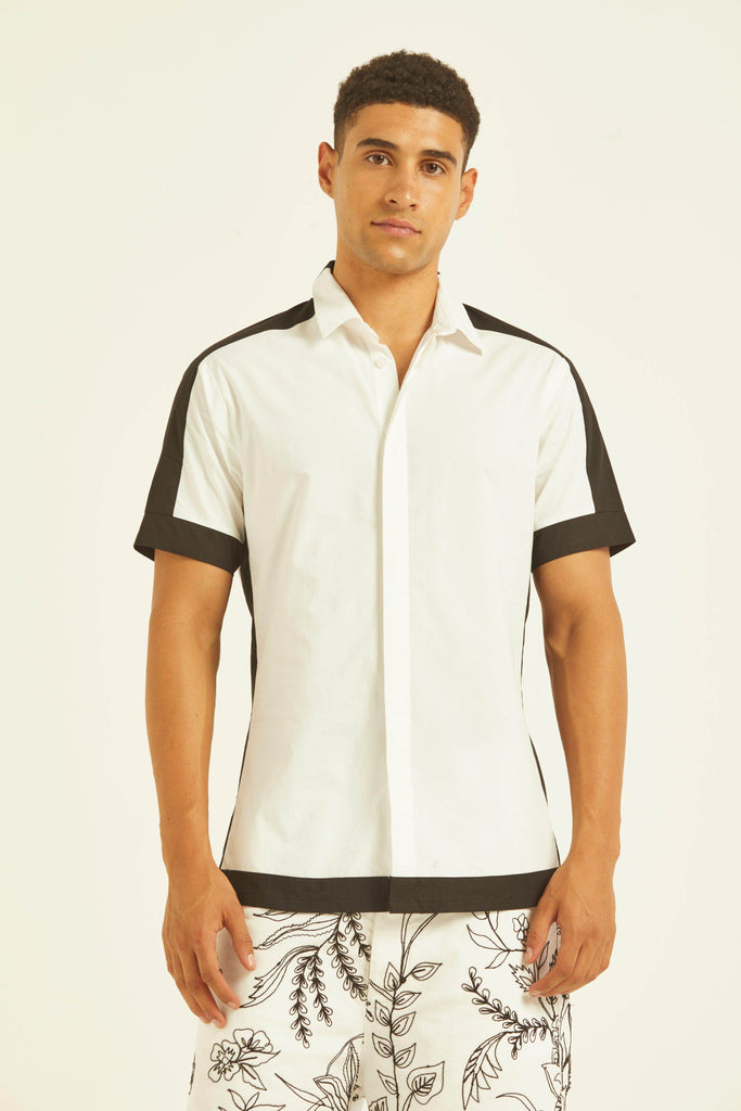 OUTLINE SHIRT - dash and dot dash and dot