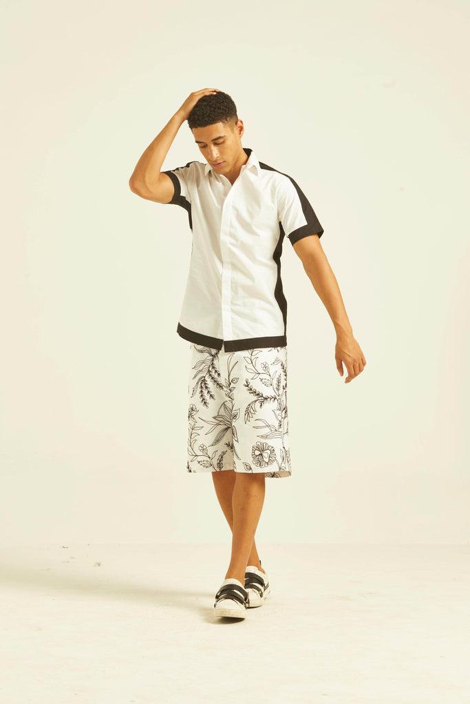 OUTLINE SHIRT - dash and dot dash and dot