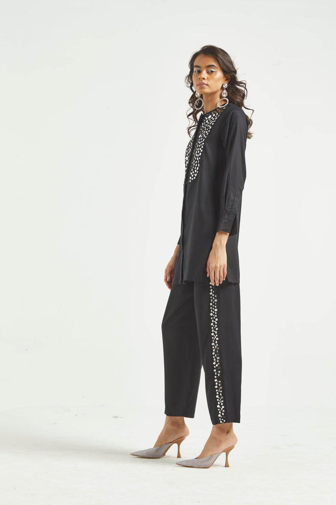 MIRROR EMBROIDERED SHIRT - dash and dot dash and dot