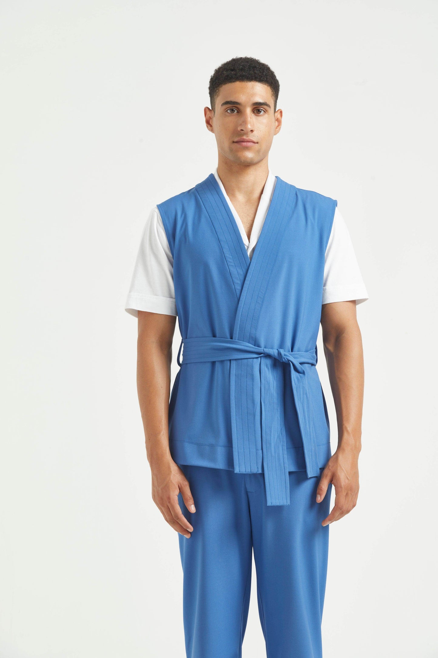 SLEEVELESS WRAP SUIT - dash and dot