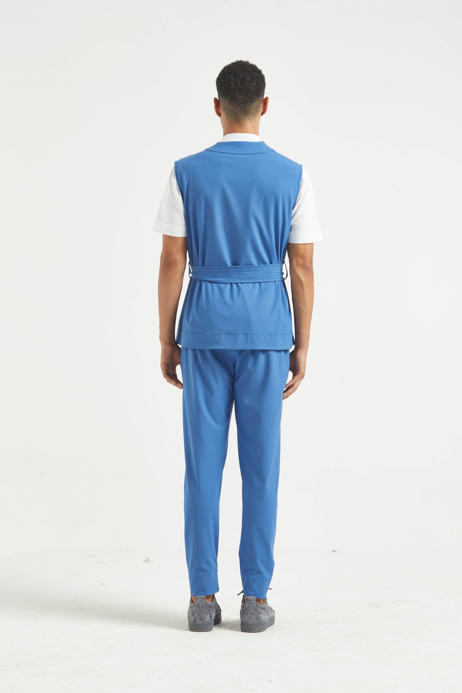 SLEEVELESS WRAP SUIT - dash and dot