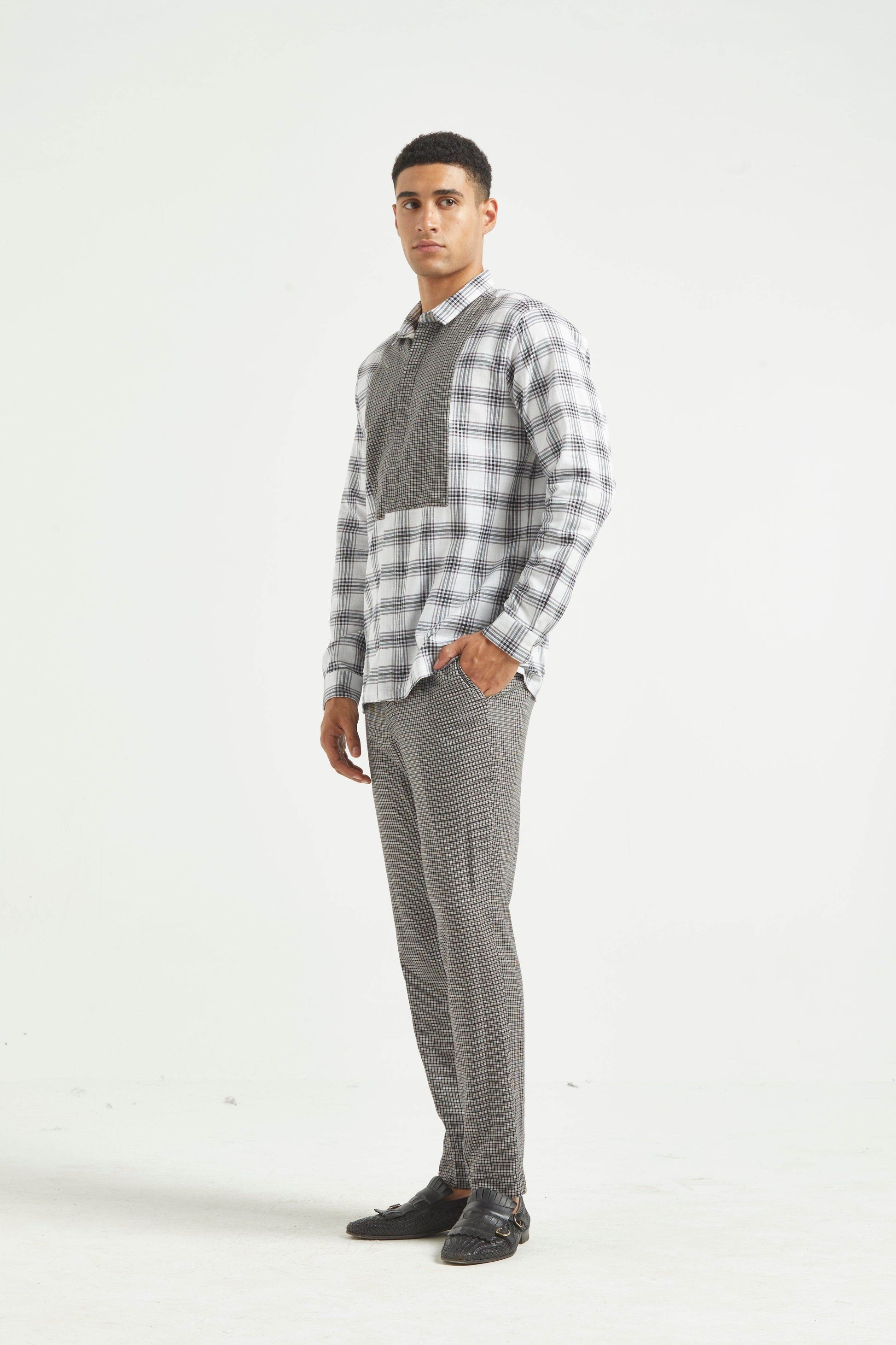 CHECKED PANTS - dash and dot