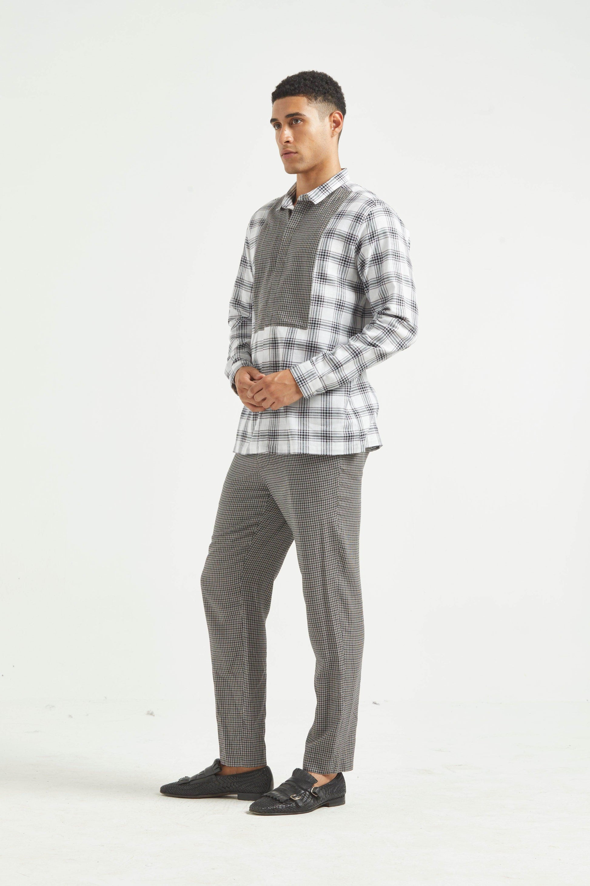 CHECKED PANTS - dash and dot