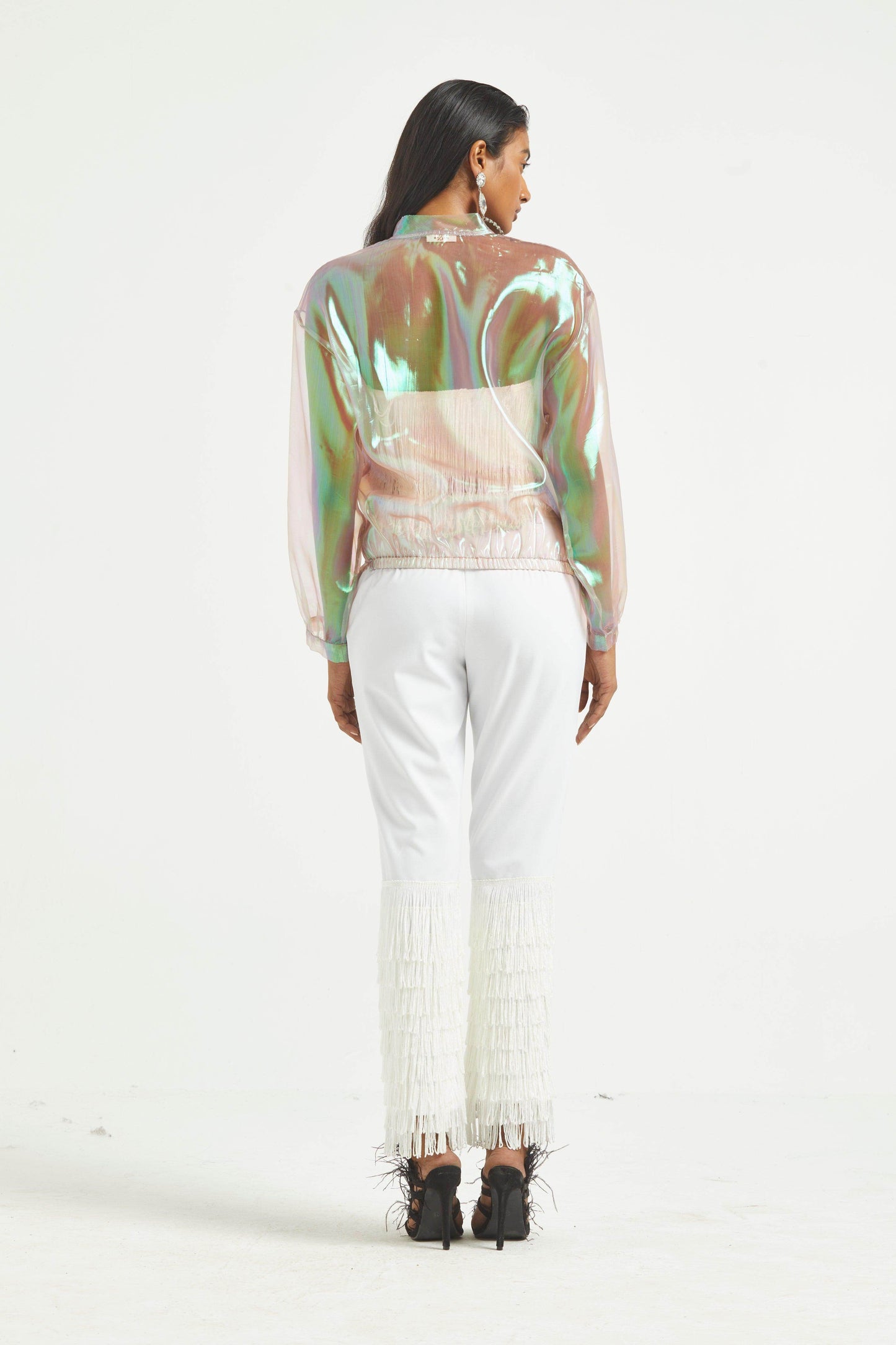 FRINGE HEM PANT - dash and dot