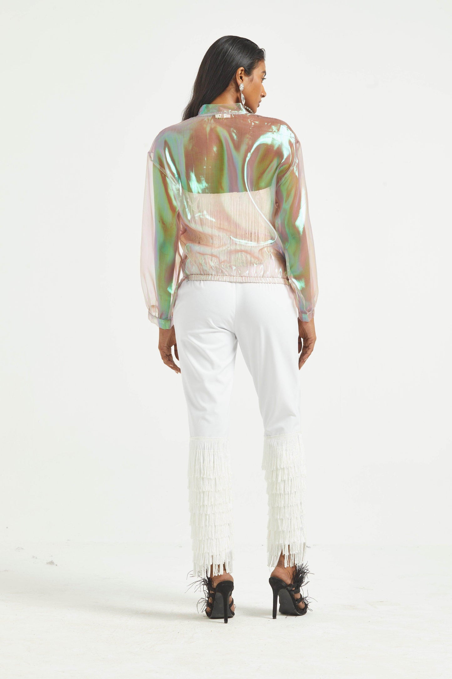 FRINGE HEM PANT - dash and dot