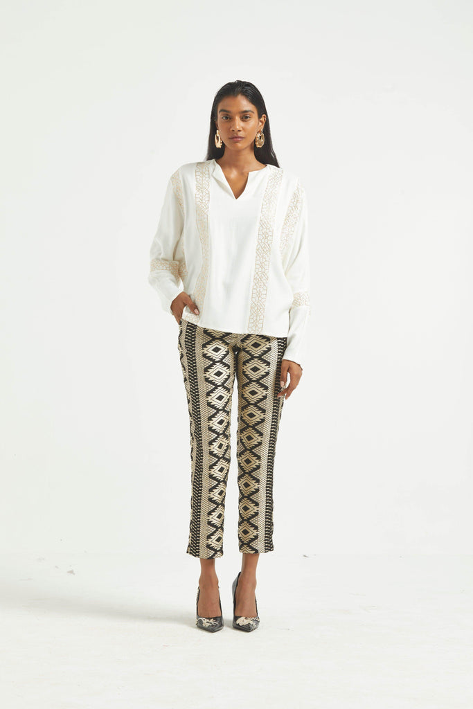 GOTA STRIPE TOP - dash and dot dash and dot