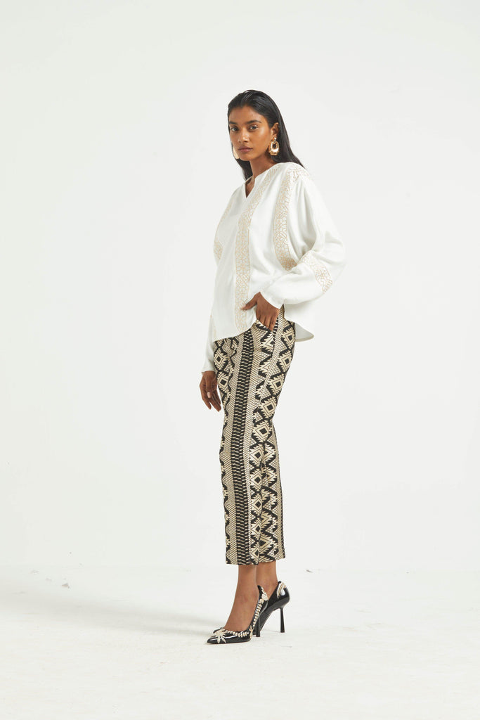 GOTA STRIPE TOP - dash and dot dash and dot