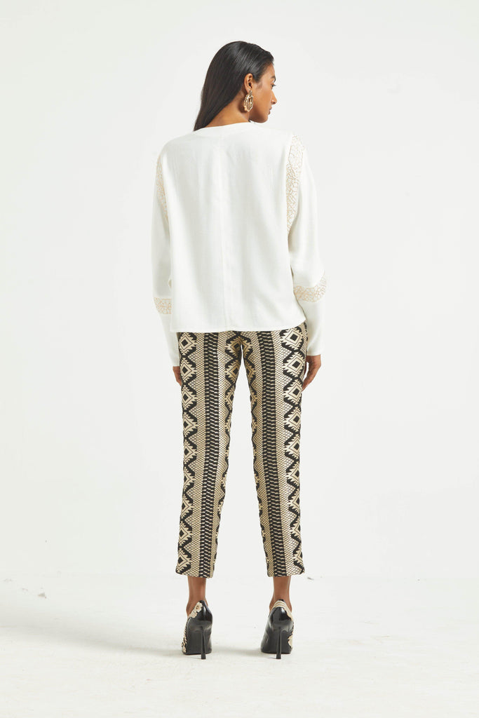 GOTA STRIPE TOP - dash and dot dash and dot