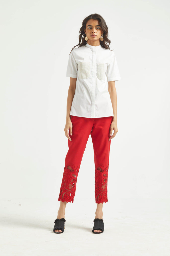 PATCH POCKET SHIRT - dash and dot dash and dot