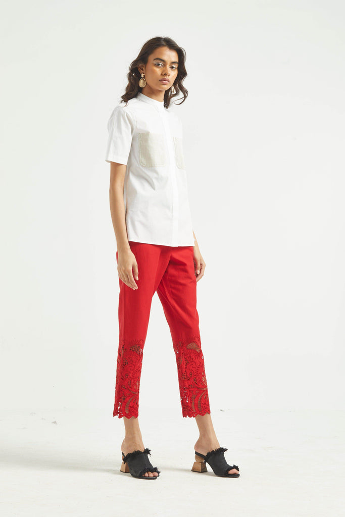 PATCH POCKET SHIRT - dash and dot dash and dot