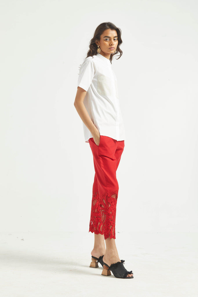 PATCH POCKET SHIRT - dash and dot dash and dot