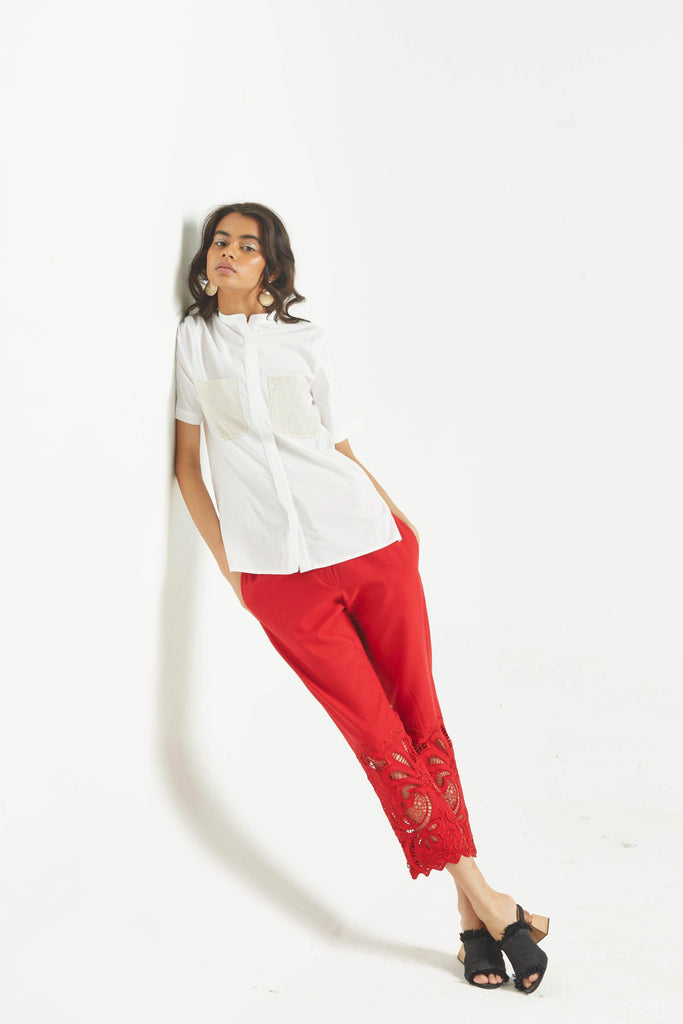 PATCH POCKET SHIRT - dash and dot dash and dot